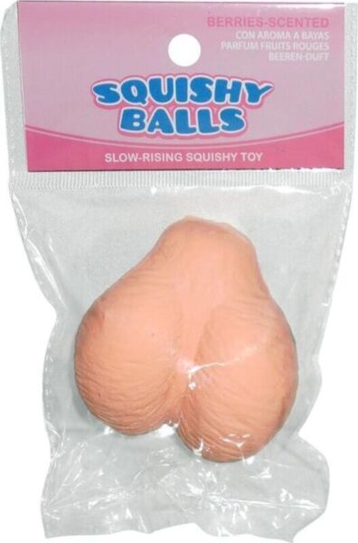 Kheper Games Squishy Balls, fausses couilles couleur chair