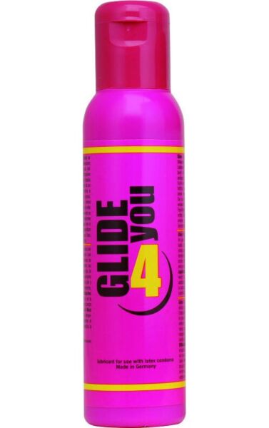 Flacon de 100 ml du lubrifiant silicone EROS 4 YOU Glide
