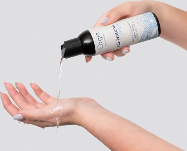 Flacon de lubrifiant à base d'eau Orgie All-Natural Acqua 150 ml