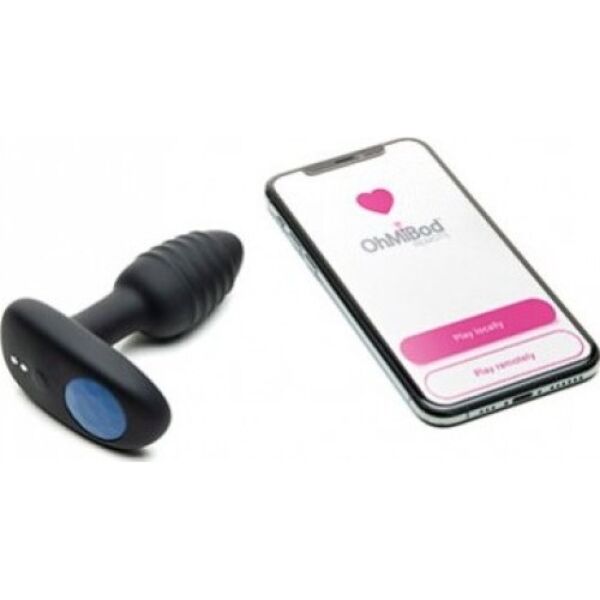 Plug anal vibrant Kiiroo Lumen en silicone avec lumière LED