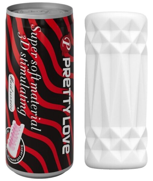 Masturbateur Pretty Love 3D Stimulator Can Model 1, en forme de canette