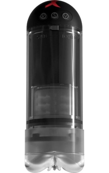 Masturbateur PDX Elite Extender Pro de Pipedream, avec tube transparent et moteur