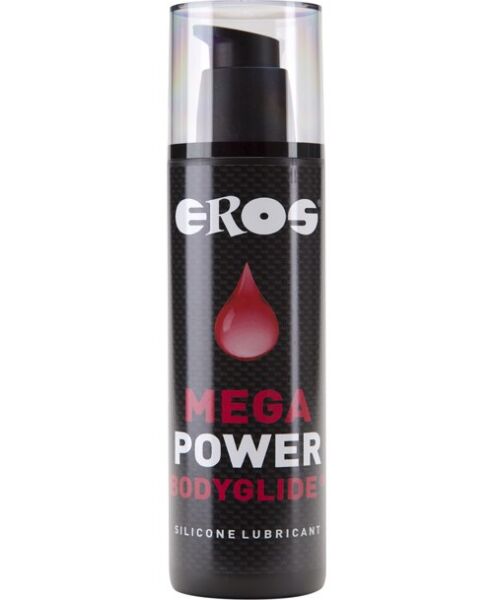 Flacon pompe du lubrifiant à base de silicone Eros Mega Power Bodyglide de 250 ml