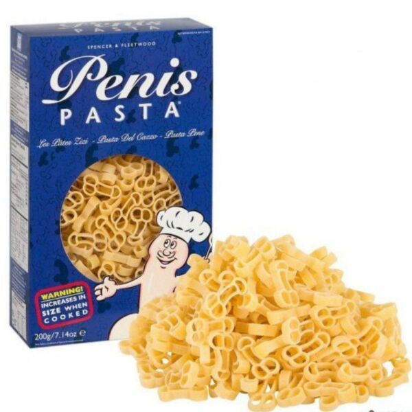 Pâtes en forme de pénis Spencer & Fleetwood Penis Pasta