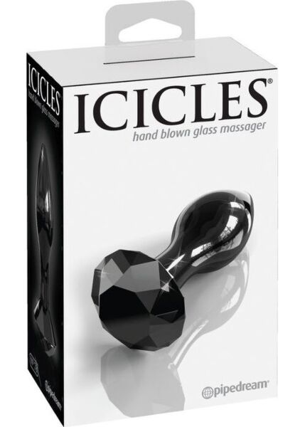 Plug anal en verre Pipedream Icicles N. 78
