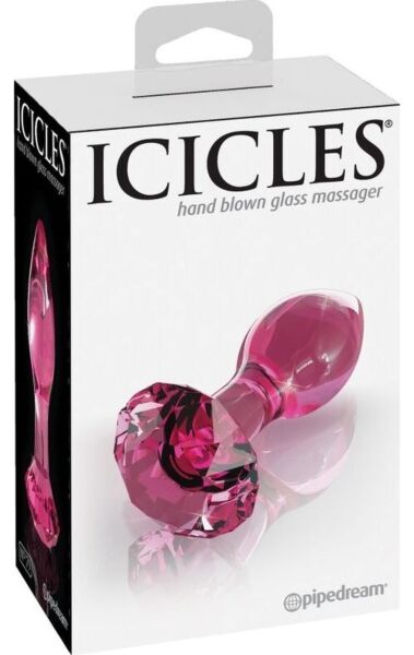 Plug anal Pipedream Icicles N. 79 en verre