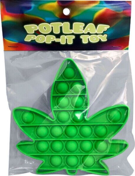 Jouet anti-stress Kheper Games Potleaf Pop-It avec ses bulles