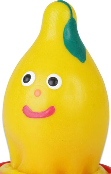 Préservatif décoratif Condomerie Lemon peint à la main