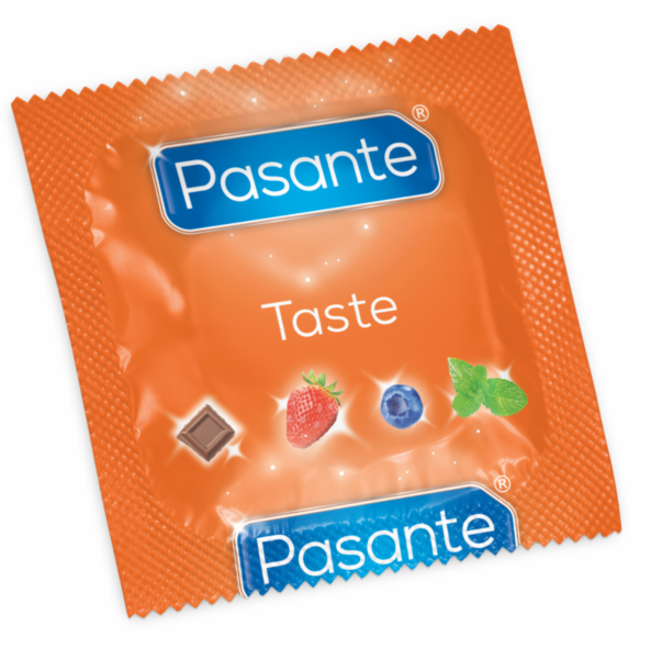 Boîte de 144 préservatifs aromatisés Pasante Taste