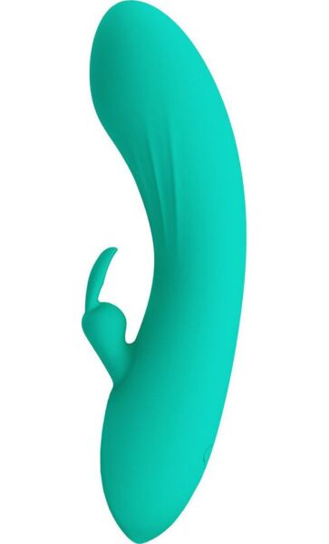 Vibromasseur rabbit Pretty Love BW-500079 de la série Extreme, de couleur verte