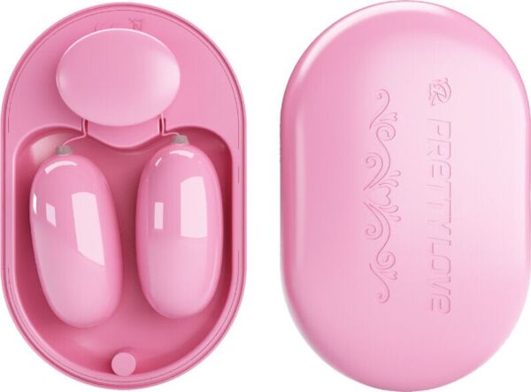 Mini-vibromasseur Pretty Love BI-300054 avec sa télécommande filaire