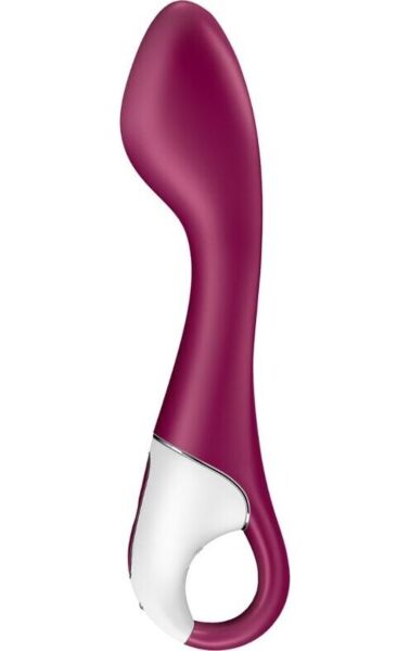 Vibromasseur point G Satisfyer Hot Spot, avec sa poignée en forme d'anneau