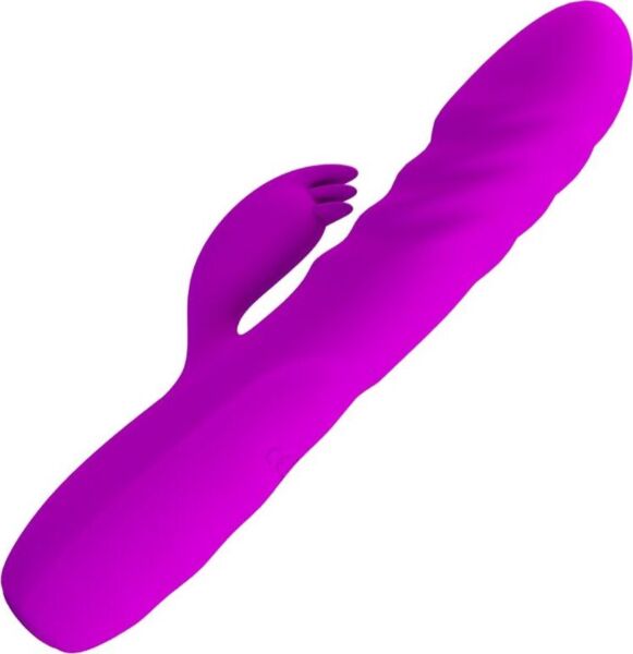 Vibromasseur rabbit Pretty Love BI-014863 de couleur violette