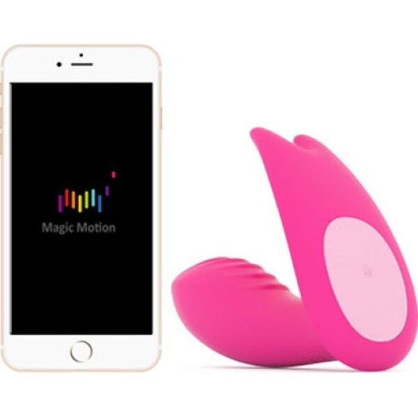 Vibromasseur à double stimulation Magic Motion Eidolon de couleur rose