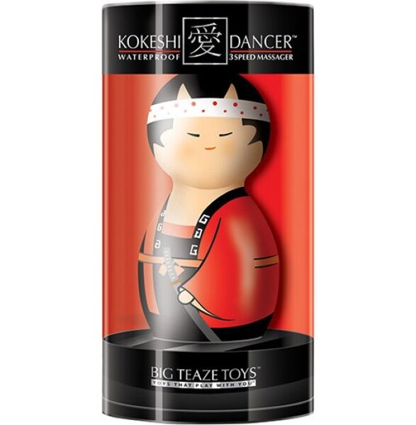 Vibromasseur de massage Big Teaze Toys B3 Kokeshi Chico en forme de poupée Kokeshi