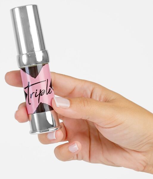 Flacon airless de 15 ml du gel Secret Play Triple X