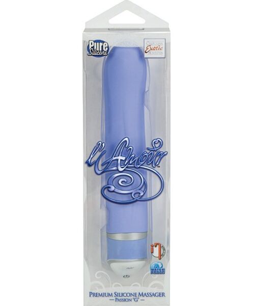Vibromasseur point G Calexotics L'Amour Passion G avec son embout courbé et sa commande
