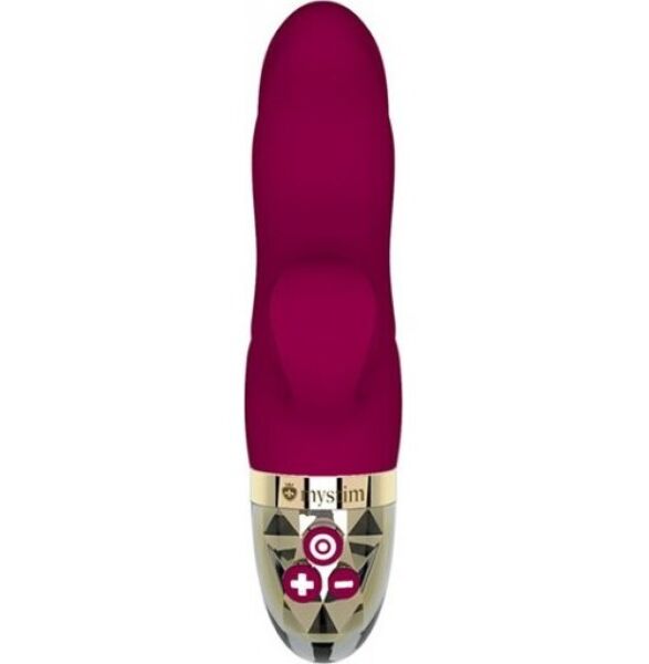 Vibromasseur rabbit Mystim Hop Hop Bob de couleur fuchsia