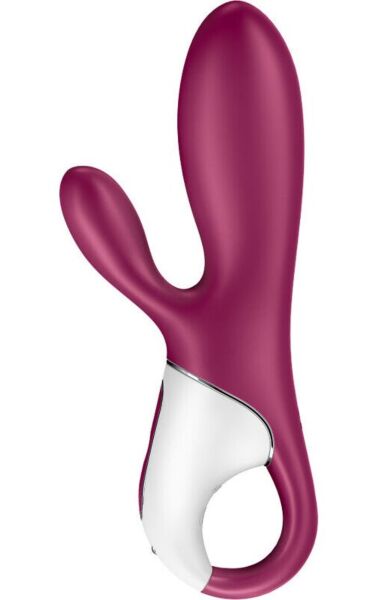 Vibromasseur rabbit Satisfyer Hot Bunny coloris rouge pourpre