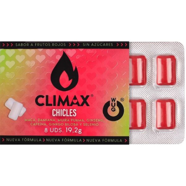 Paquet de chewing-gums WUG Climax