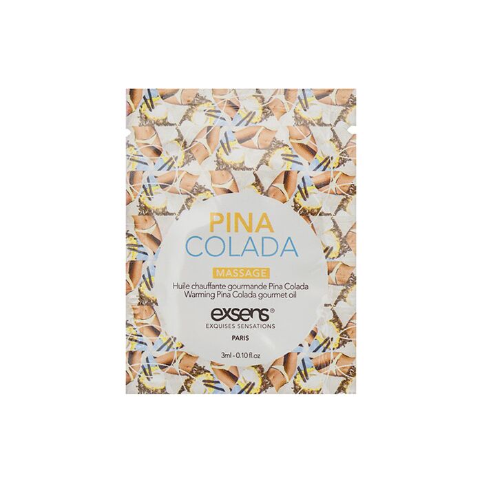 Warming Gourmet Massage Oil Pi?a Colada Sachet 3 ml