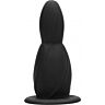 Big black anal buttplug silicone