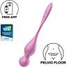 Bolas Kegel Vibradoras Satisfyer Love Birds Rosa