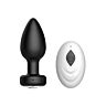 Plug Anal Toosh Télécommandé en Silicone 10.5 cm