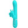 Vibromasseur Pretty Love Mariposa 4 en 1 Vert