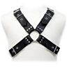 Arnes Leather Body Buckles - Arnes ajustable pour homme