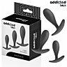Plug Anal Addicted Toys Set 3 Silicone Design Élégant