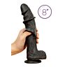 Dildo S Pleasures DAVID 8" à texture réaliste