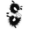 Menottes en plumes S Pleasures Feather Cuffs