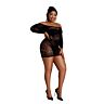 Robe Sexy Moonlight Mini Robe Off the Shoulder