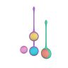 Billes Kegel Loviux Party Color avec 4 poids différents