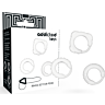Anneaux pénien ADDICTED TOYS Set 3 Anneaus Clear