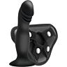 Harnais Strappy S Pleasures avec dildo ventouse