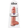 Dildo King Cock 12 avec testicules et détails réalistes
