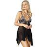 Babydoll SUBBLIME L/XL en Tulle et Dentelle