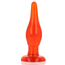 Plug Anal BAILE RED SOFT TOUCH 14.2 cm avec ventouse