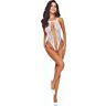Bodystocking PASSION BS112 en dentelle blanche