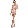 Bodystocking Passion Woman BS089 avec dentelles sexy