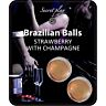 Bolas Brazilian Balls SECRETPLAY avec lubrifiant fraise et cava