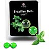 Bolas Brazilian Balls SECRETPLAY avec lubrifiant menthe