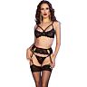 Ensemble de lingerie Chilirose CR 4697 - 4 pièces séduisantes