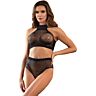 Ensemble de lingerie SUBBLIME avec strass noir
