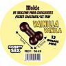 Moule à chocolat Diablo Picante avec 12 pénis en silicone