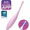 Vibromasseur Satisfyer Twirling Joy avec application