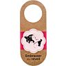 Accroche-porte Happy Lola French Hanger avec messages humoristiques