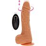 Dildo vibrant Get Real - Pénétration et rotation puissantes